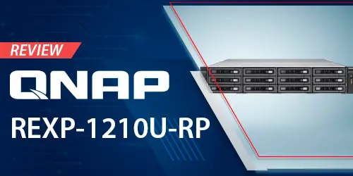 Análise completa do direct server SATA REXP-1210U-RP Qnap