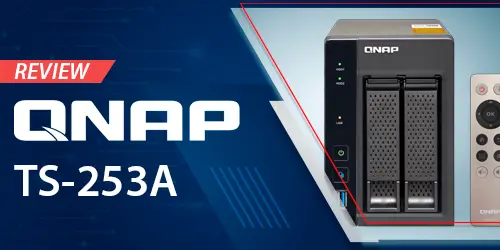 Análise detalhada do 2-bay NAS storage TS-253A Qnap