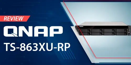 Análise detalhada do 8-bay storage NAS TS-863XU-RP Qnap