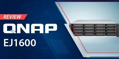 Análise do server NAS 16 baias rackmount EJ1600 Qnap