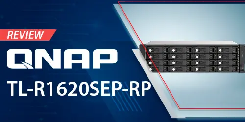 Análise do rackmount storage SAS TL-R1620SEP-RP Qnap