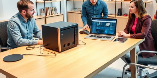Análise detalhada do storage NAS 2 baias TS-253B Qnap