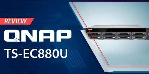 Análise do storage NAS 8 baias corporativo TS-EC880U Qnap