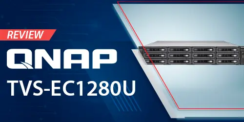Análise do storage NAS para backup TVS-EC1280U Qnap