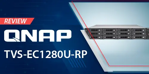 Análise do storage NAS para virtualização TVS-EC1280U-RP Qnap
