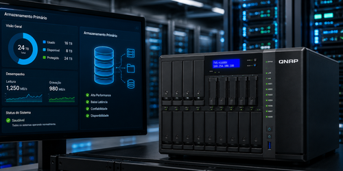 Armazenamento primário: Os elementos chaves para os dados de produção