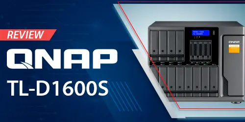 Avaliação do direct attached storage DAS TL-D1600S Qnap