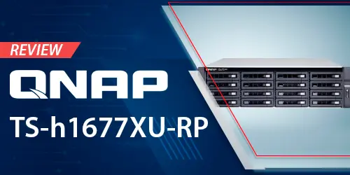 Avaliação do hybrid storage NAS TS-h1677XU-RP Qnap