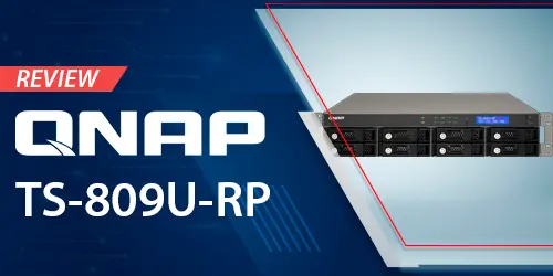 Avaliação do NAS storage para rack SATA TS-809U-RP Qnap