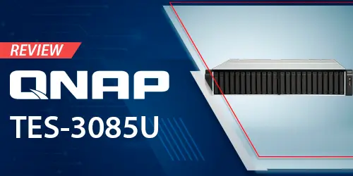 TES-3085U Qnap, um storage NAS de alta disponibilidade TES-3085U Qnap