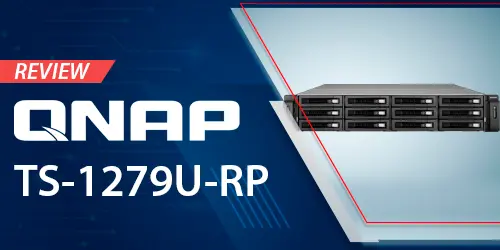 Avaliação do storage NAS 12 baias rackmoun TS-1279U-RP Qnap