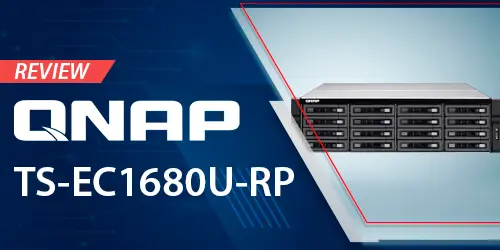 Avaliação do storage NAS 16 baias rackmount TS-EC1680U-RP Qnap