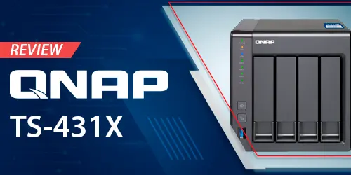 Avaliação técnica do NAS 10GbE desktop TS-431X Qnap