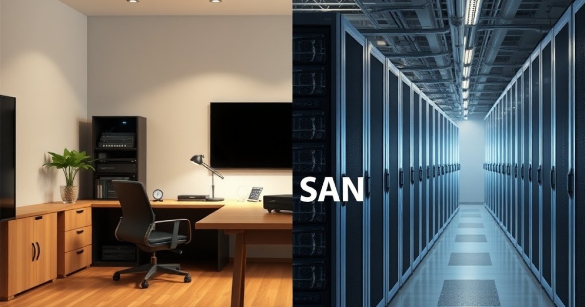 Comparação entre NAS e SAN: Qual escolher?