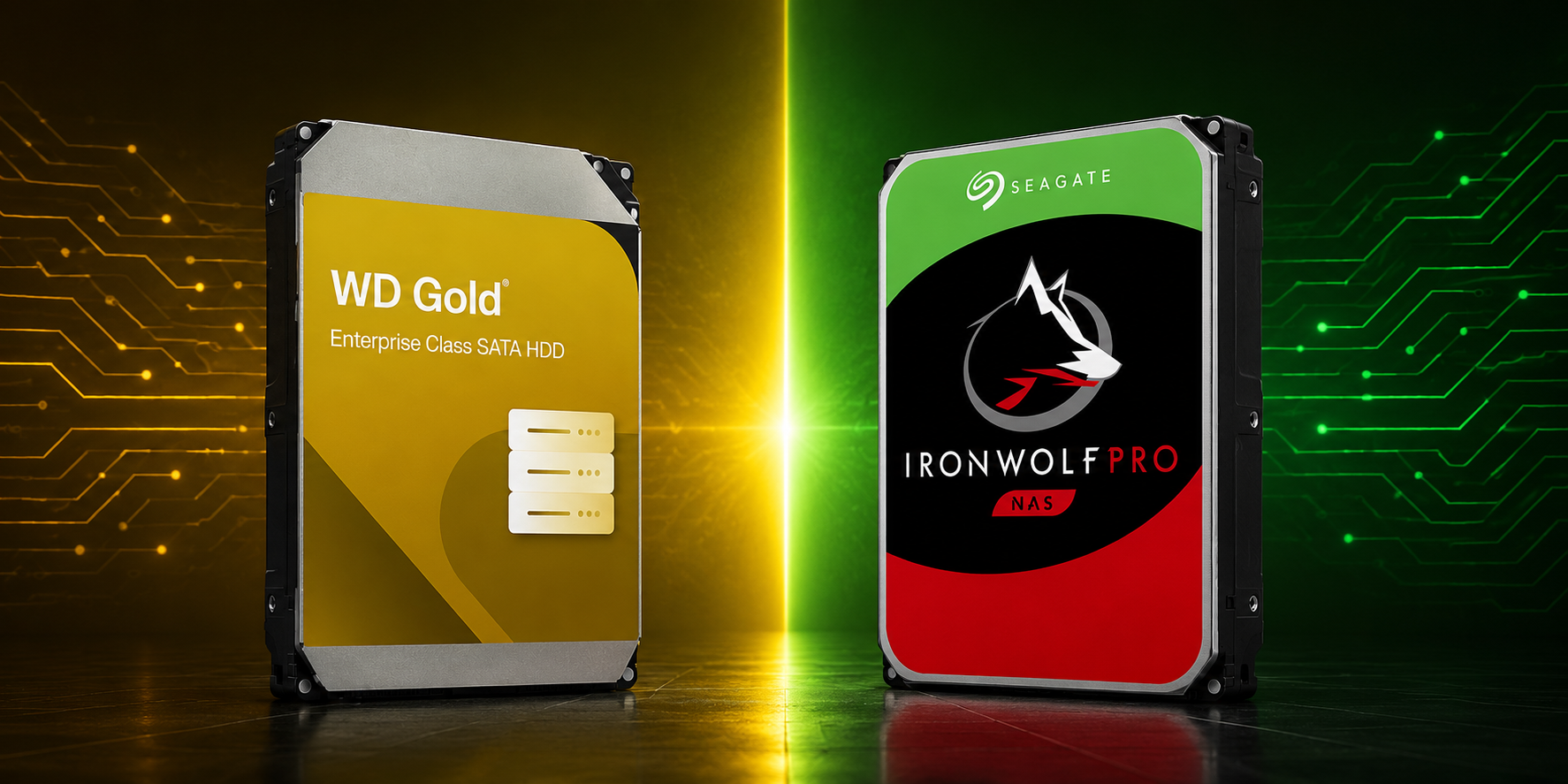 HD Gold WD ou Ironwolf Pro Seagate: Qual o melhor HDD SATA?