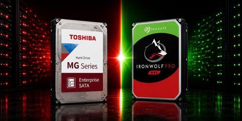 HD Toshiba MG series vs Ironwolf Pro Seagate: Qual o melhor disco?