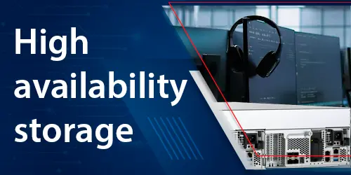 High availability storage - Armazenamento de alta disponibilidade