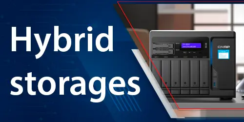 Hybrid storages, Armazenamento híbrido com hard disks e memórias flash