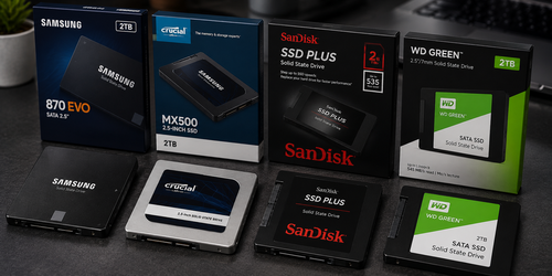 Módulos de memória SSD SATA 2TB: Marcas e modelos