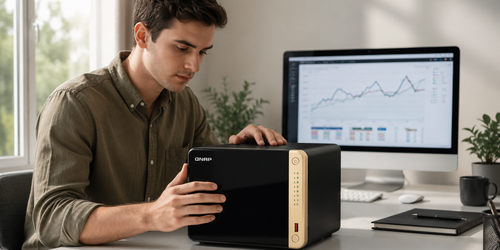 NAS 6 baias Qnap TS-664: vale a pena?