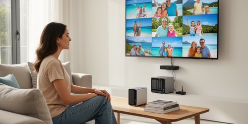Servidor NAS doméstico: Fotos, arquivos e streaming num lugar só