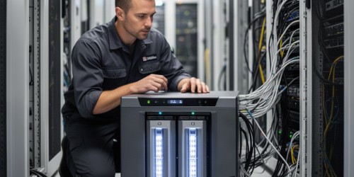 O que é um storage NAS de controladora dupla (dual-controller)?
