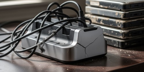 Quais são os principais problemas dos dock stations para HDD?