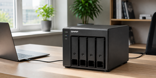 Qnap TR-004: storage DAS 4 baias para expansão