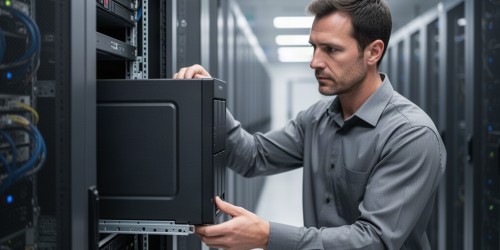 Qnap TS-1264U-RP: NAS rackmount 12 baias para empresas