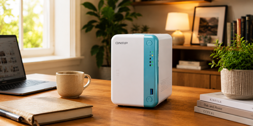Qnap TS-251D: NAS 2 baias para armazenamento e backup