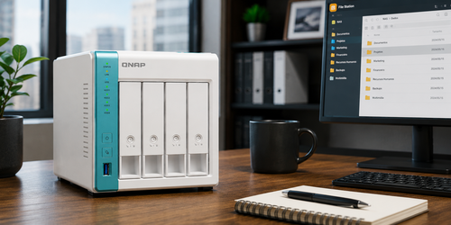 Qnap TS-431K: NAS 4 baias para pequenas empresas