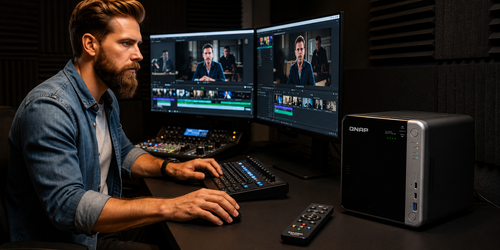 Qnap TS-453BT3: NAS Thunderbolt para edição de vídeo