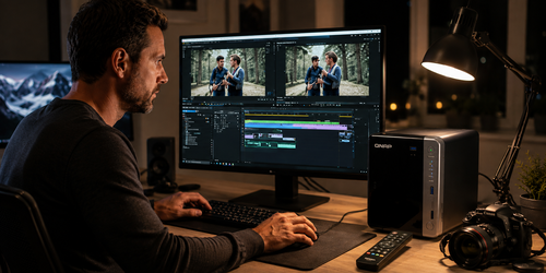 Qnap TS-453BT3 para edição de vídeo: vale a pena?
