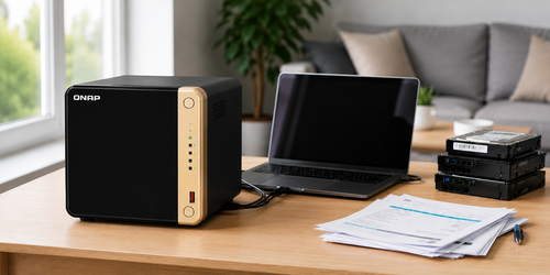 Qnap TS-464 para backup e servidor de arquivos