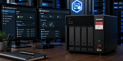 Qnap TS-473A para virtualização: vale a pena?