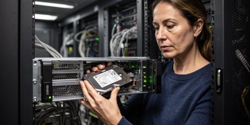 RAID 6: Dados gravados com paridade dupla para maior proteção