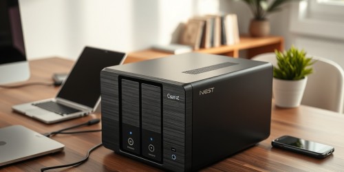 Review atualizada do servidor NAS 2 baias TS-221 SATA Qnap