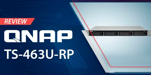 Review do storage NAS rackmount TS-463U-RP Qnap