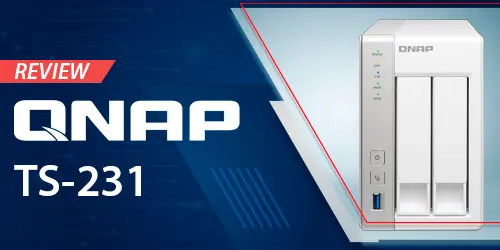 Review completa do storage NAS 2 bay SATA TS-231 Qnap