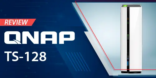 Review detalhada do NAS storage 1 baia TS-128 Qnap