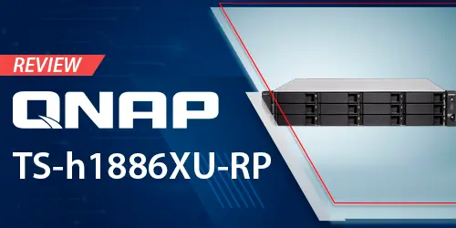 Review detalhada do storage NAS empresarial TS-h1886XU-RP Qnap