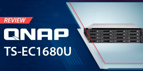 Review do 16-bay storage NAS rackmount SATA TS-EC1680U Qnap