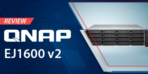Review do 16-bay storage NAS server EJ1600 v2 Qnap