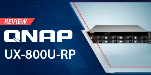 Review do direct storage rackmount DAS UX-800U-RP Qnap