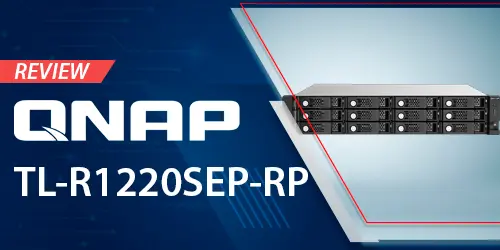 Review do direct storage SATA TL-R1220SEP-RP Qnap