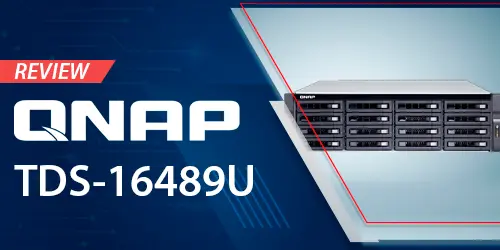 Review do High Availability NAS TDS-16489U Qnap