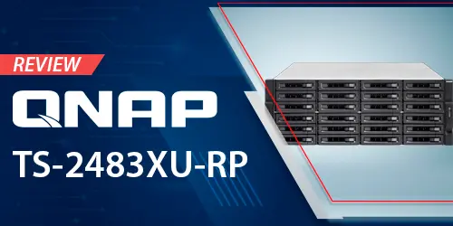 Review do storage NAS para Vmware TS-2483XU-RP Qnap