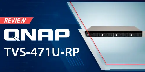 O NAS rackmount para virtualização TVS-471U-RP Qnap