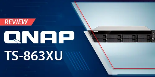 Review do rackmount storage NAS TS-863XU Qnap
