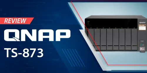 Review do servidor NAS 8 baias desktop TS-873 Qnap